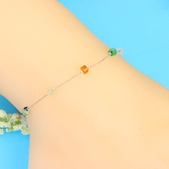 Elegant Handmade Anklet – Perfect for Women & Girls | Ideal Gift Option, DYC1574 - Picture 5 of 8